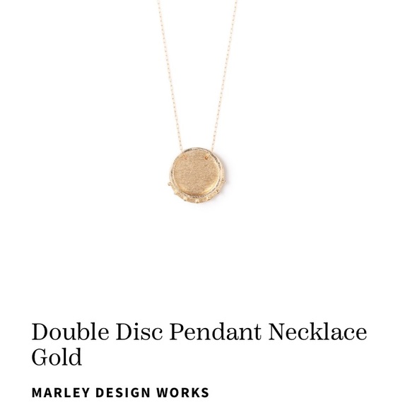 Marley Design Works Jewelry - Marley Design Works, Double Disc Pendant
